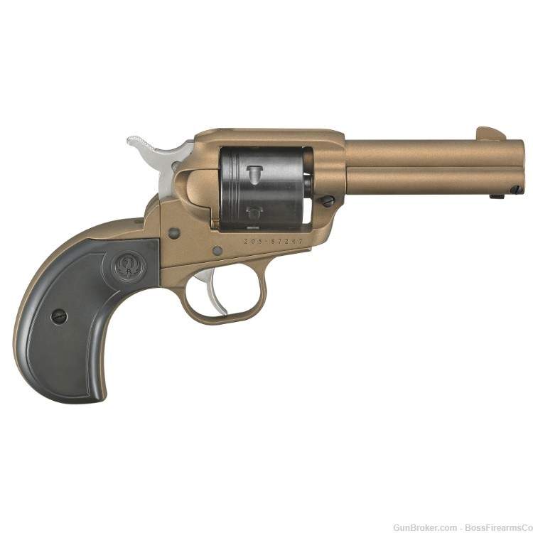 Ruger Wrangler .22 LR Single Action Revolver 3.75" Birdhead Bronze 02017-img-2