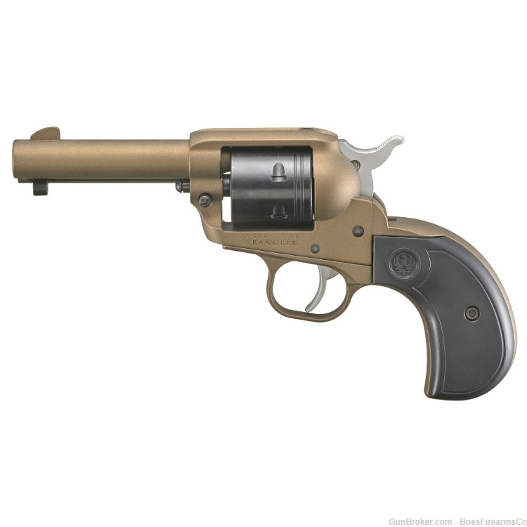Ruger Wrangler .22 LR Single Action Revolver 3.75" Birdhead Bronze 02017-img-1