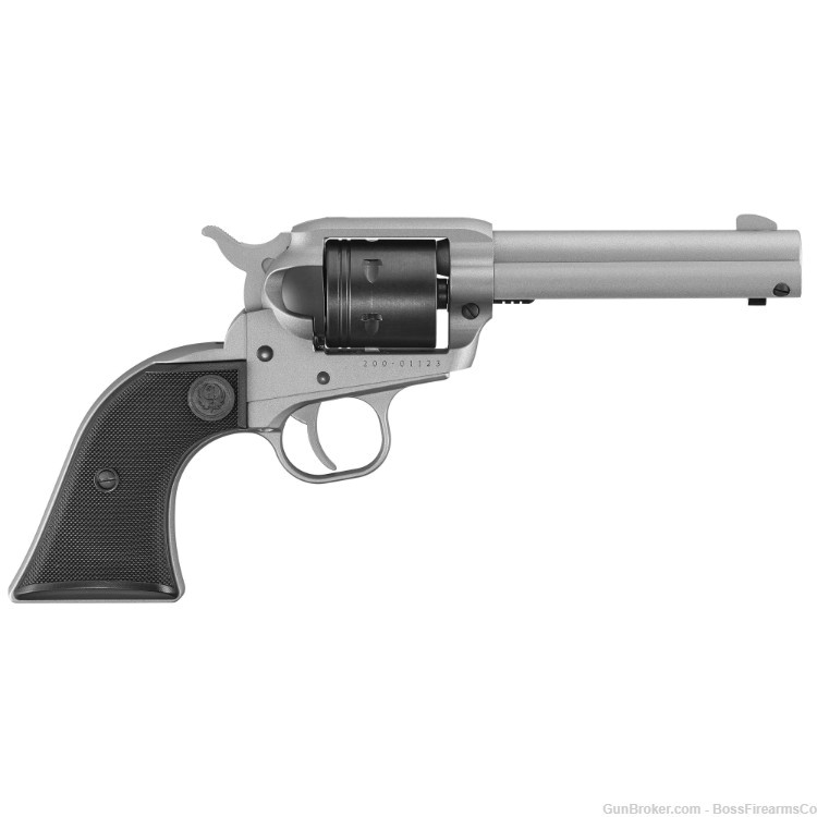 Ruger Wrangler .22 LR Single Action Revolver 4.62" Silver 02003-img-1