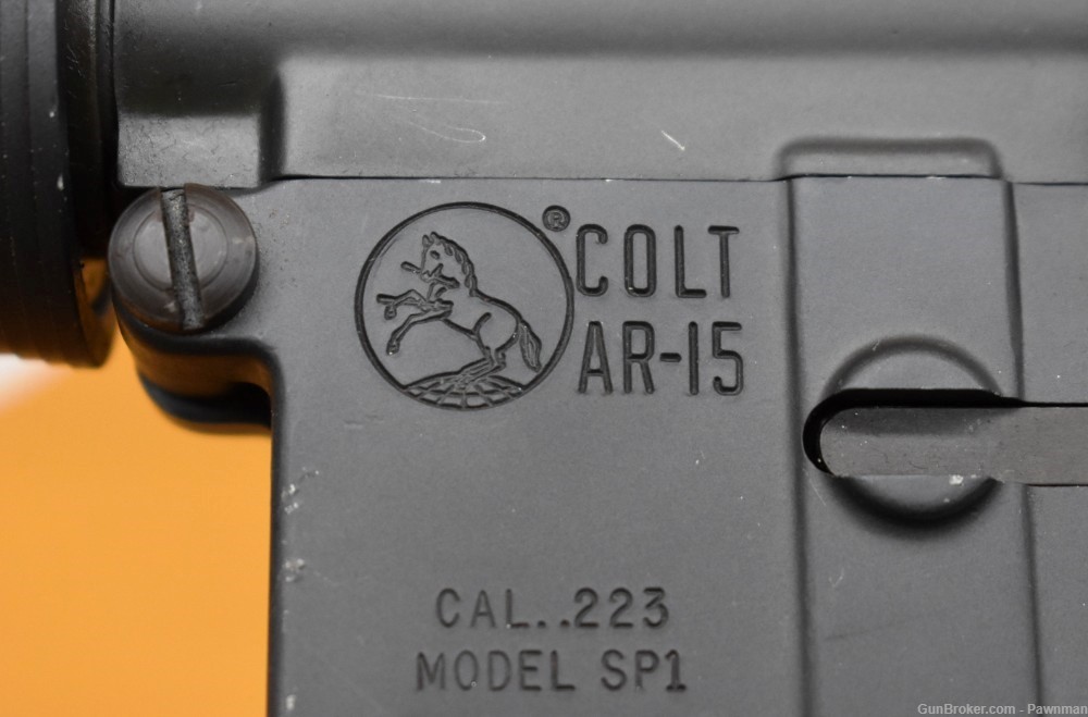 Pre-Ban Colt AR-15 Model SP1 in .223 made 1978 w/Colt scope-img-6