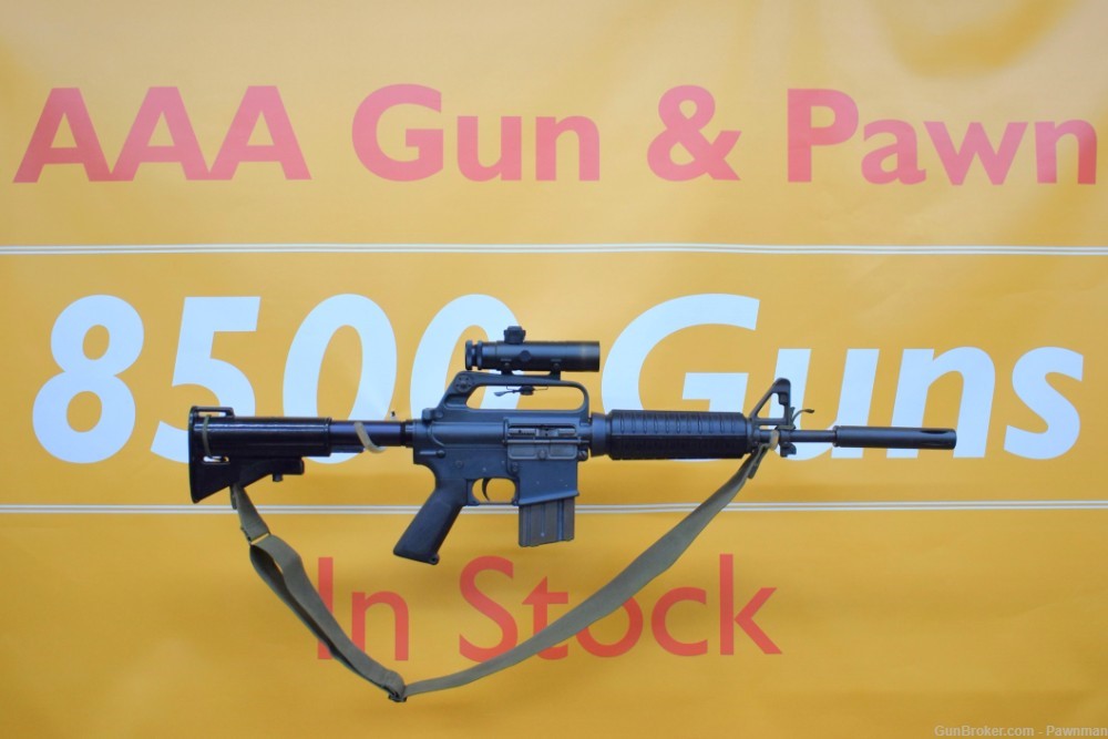Pre-Ban Colt AR-15 Model SP1 in .223 made 1978 w/Colt scope-img-0