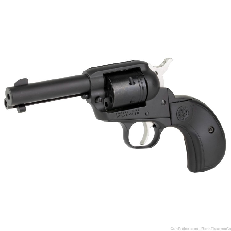 Ruger Wrangler .22 LR Single Action Revolver 3.75" Black Birdshead 02015-img-0