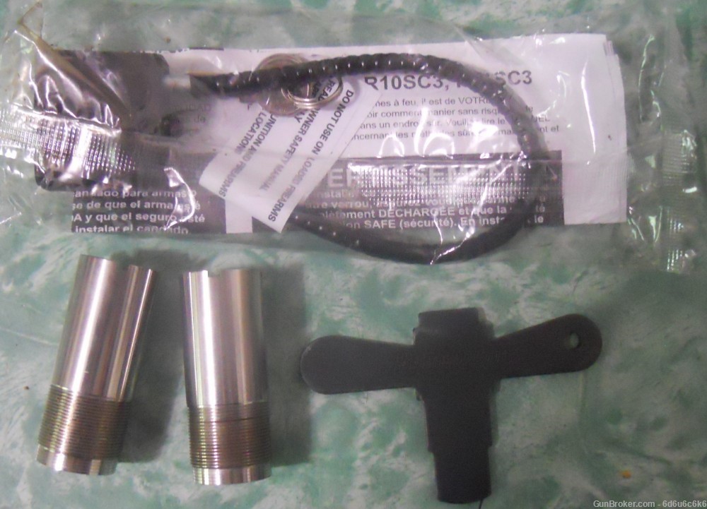 REMINGTON 12ga. - mod./i-c tubes, wrench. gun lock-img-0