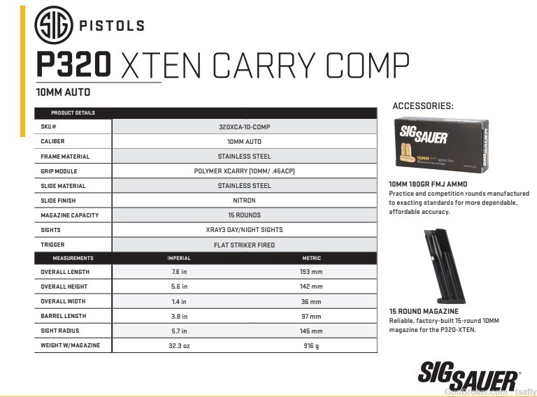 P320-XTEN COMP SIG SAUER 10MM X TEN -img-2