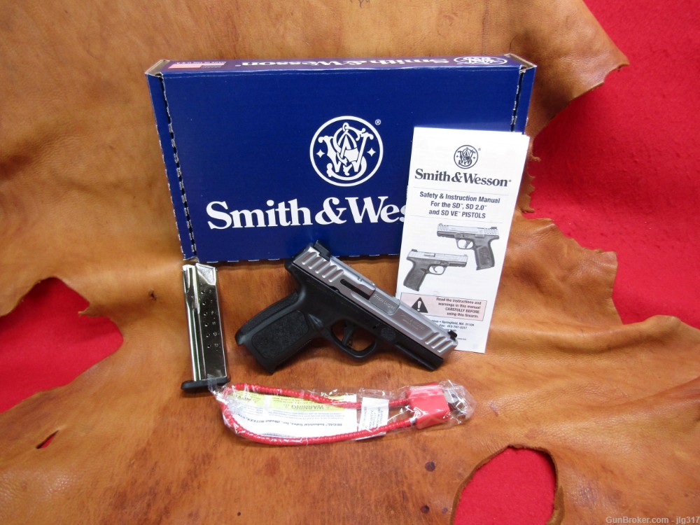 All New Smith & Wesson SD9 2.0 9mm Semi Auto Pistol New in Box 13931-img-0