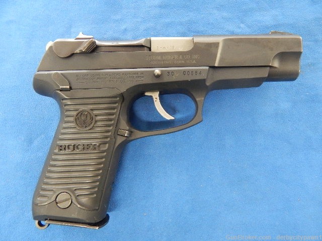 1994 RUGER P89DC 9MM PISTOL WITH MAGAZINE-img-1