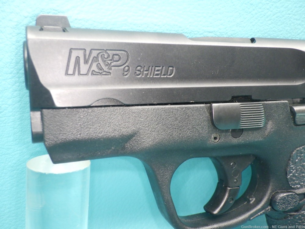 Smith & Wesson M&P9 Shield 9mm 3.1"bbl W/Factory Box, 3 Mags-img-8