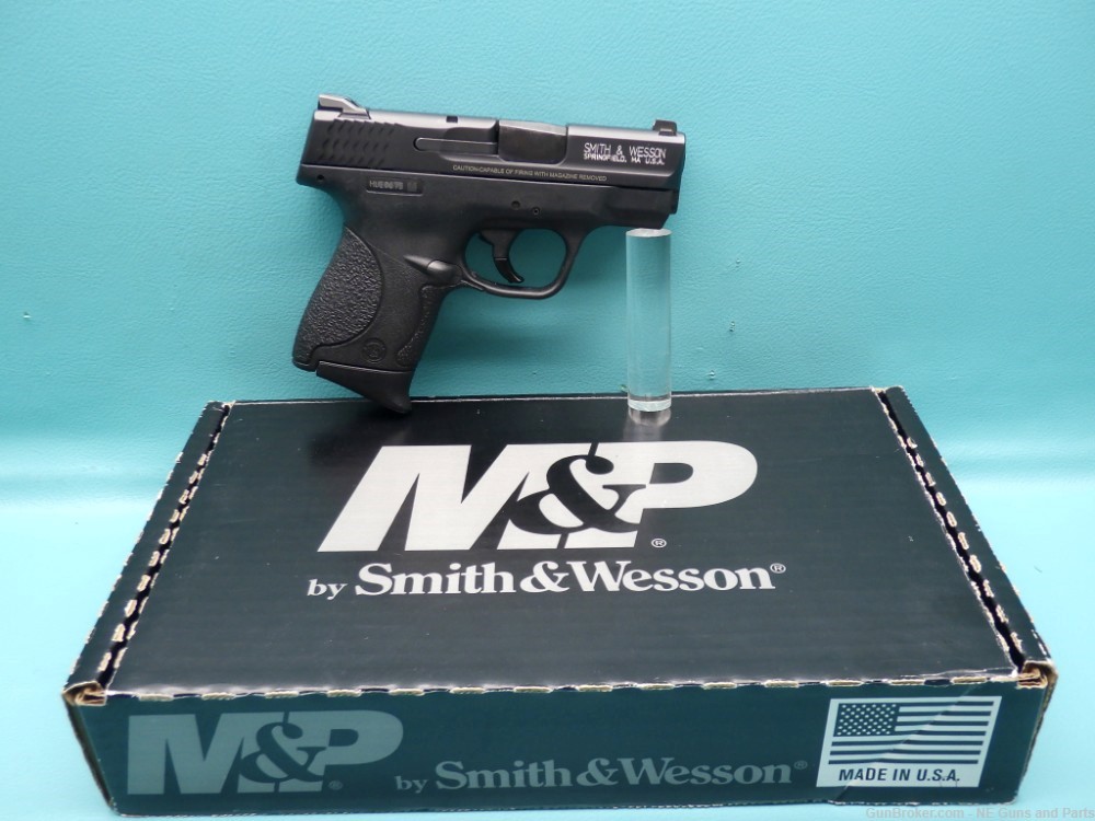 Smith & Wesson M&P9 Shield 9mm 3.1"bbl W/Factory Box & 2 Mags-img-0