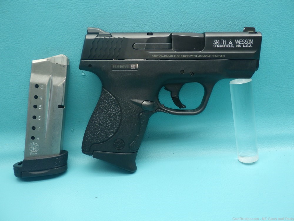 Smith & Wesson M&P9 Shield 9mm 3.1"bbl W/Factory Box & 2 Mags-img-1
