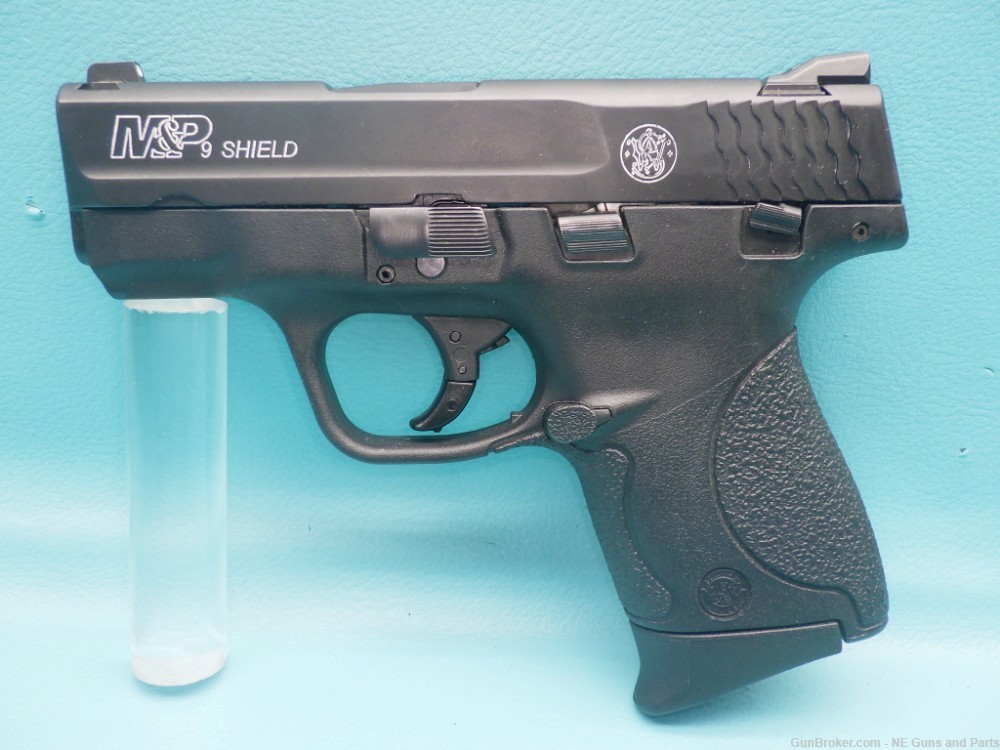 Smith & Wesson M&P9 Shield 9mm 3.1"bbl W/Factory Box & 2 Mags-img-6
