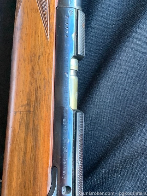 RARE - 1962 Anschutz Model 1423 Mannlicher Bolt Action Rifle .22LR  19"-img-14