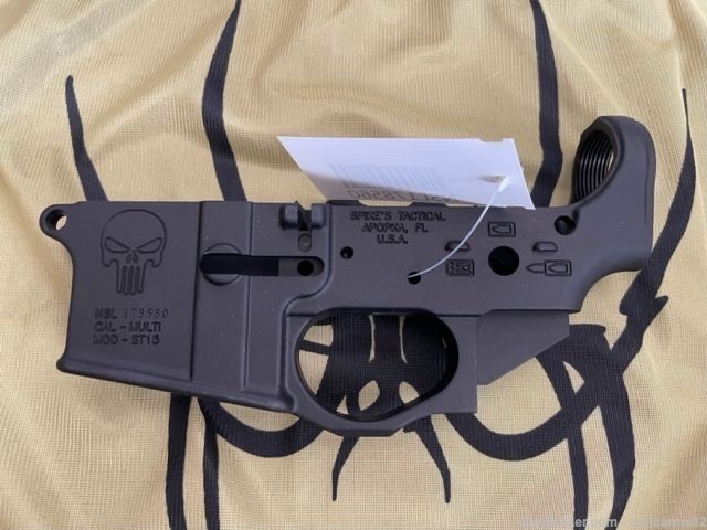 Spike's Tactical Punisher Stripped Lower Receiver AR-15 AR15  STLS015-img-0
