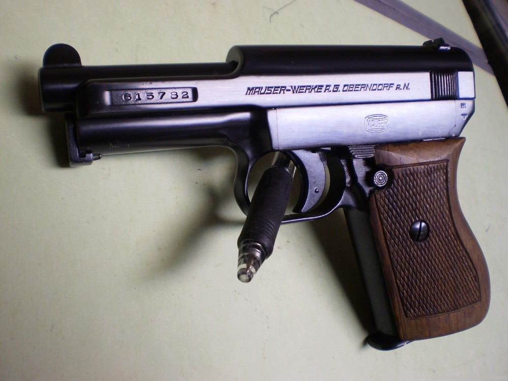 MAUSER PISTOL MOD. 1934, GERMAN WWII WITH WaA PROOFS-img-0