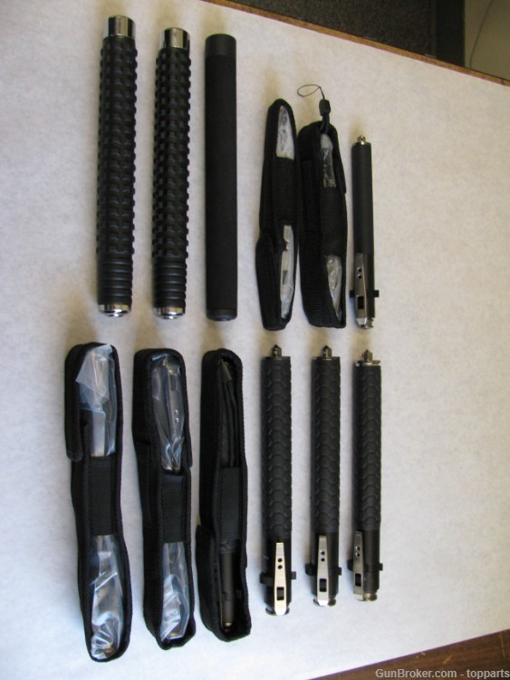 Lot of 12 Police Batons (See Description for Size Details)-img-1