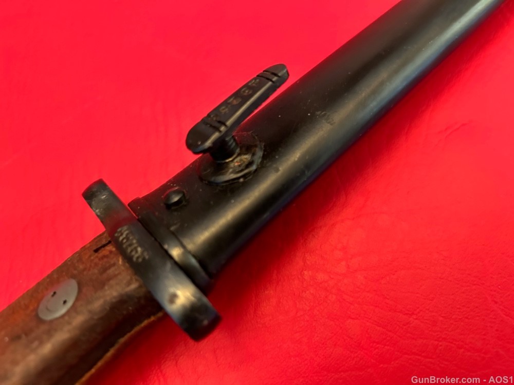 Yugoslavian M1924/30 Mauser Bayonet W/Matching Scabbard -img-26