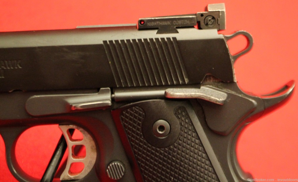 Nighthawk Talon .45 ACP semi-auto pistol with 5" match grade barrel.-img-17