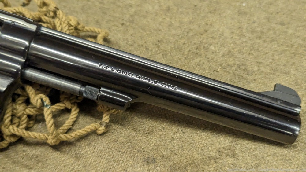 Smith & Wesson  S&W  6"  barrel 17-3 22lr  6 shot  1975-img-3