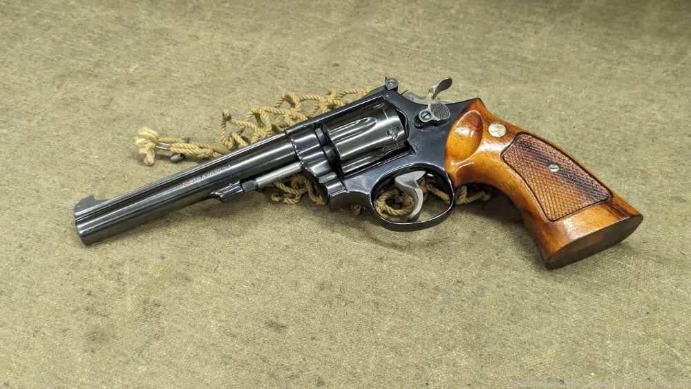 Smith & Wesson  S&W  6"  barrel 17-3 22lr  6 shot  1975-img-10