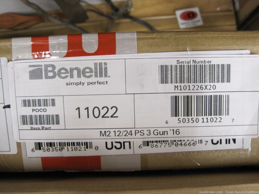 Benelli 11022 M2 Performance Shop 3-Gun 12 gauge 24in NIB-img-3