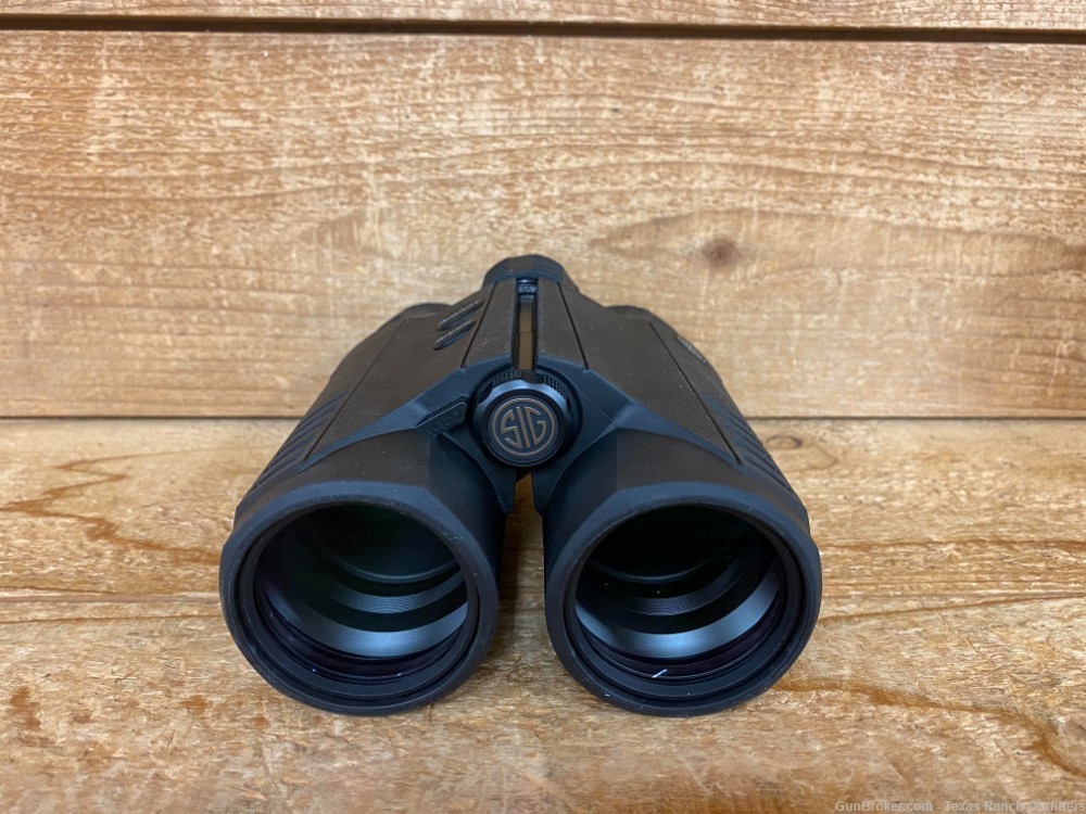 Sig Sauer 10x42mm Black Edition Laser Rangefinding Binocular NIB-img-3
