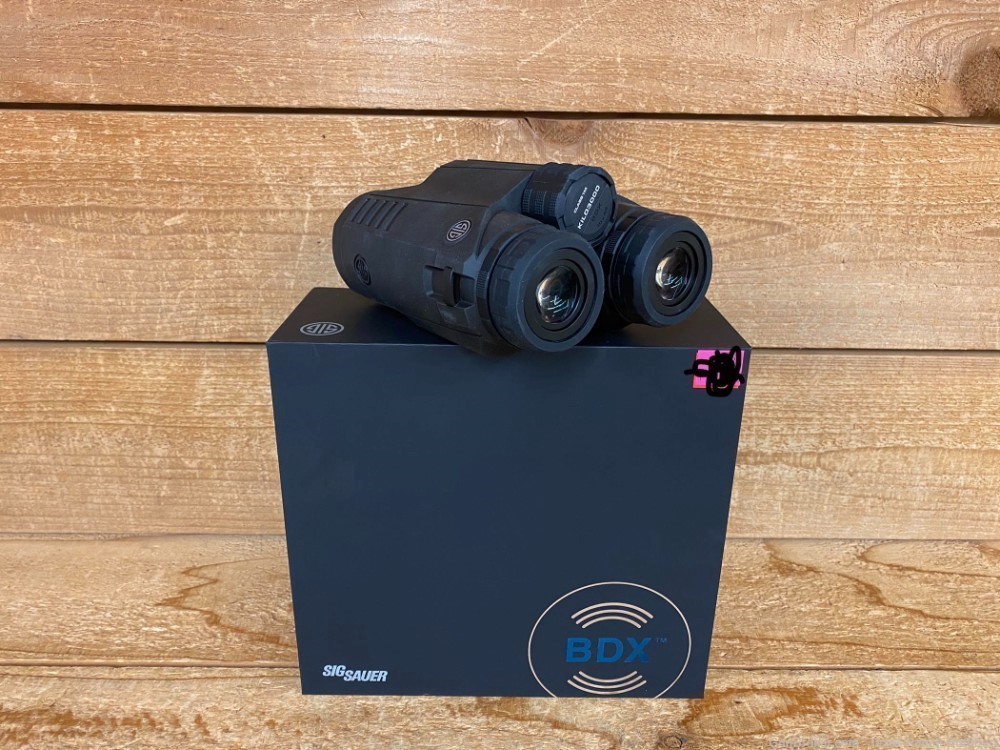 Sig Sauer 10x42mm Black Edition Laser Rangefinding Binocular NIB-img-1