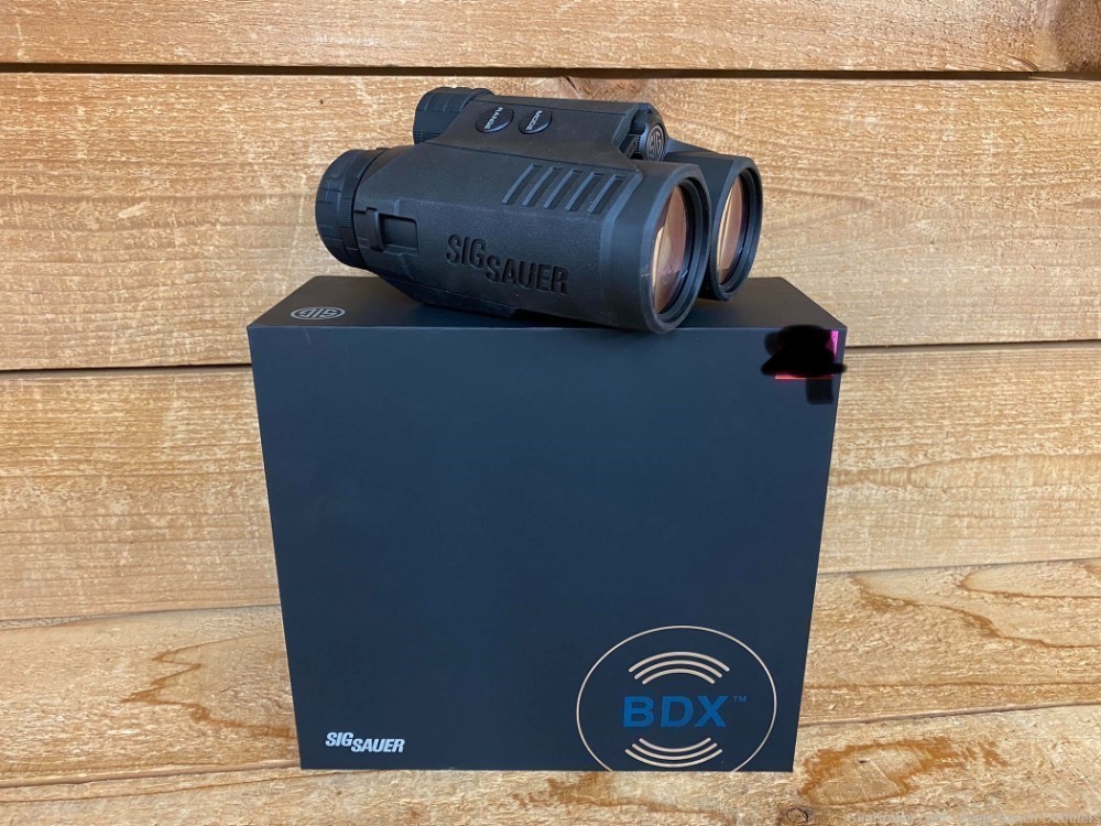 Sig Sauer 10x42mm Black Edition Laser Rangefinding Binocular NIB-img-0