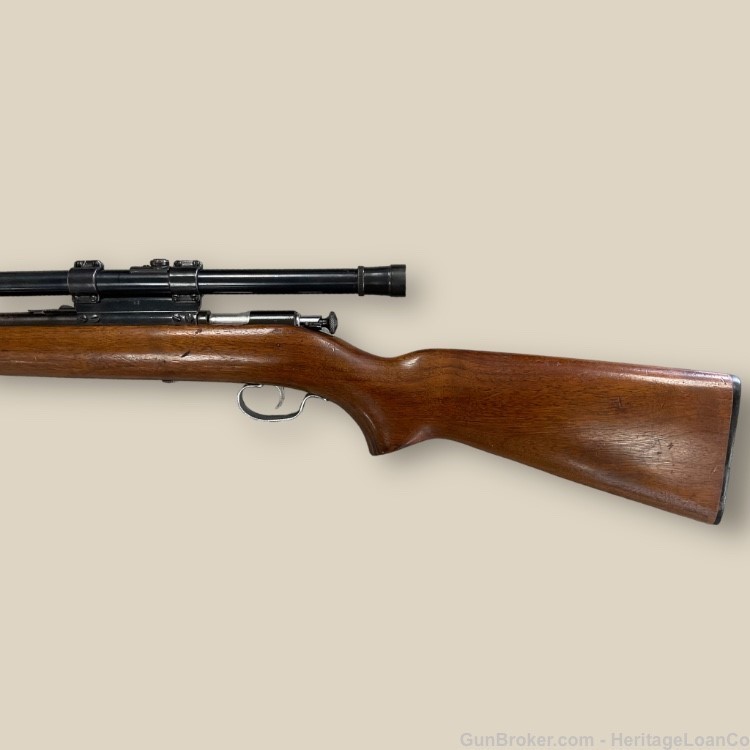 Winchester Model 67A .22S/L/LR bolt action with a Weaver Scope-img-4