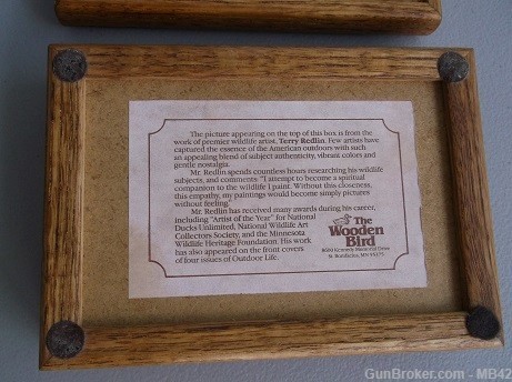 TERRY REDLIN KEEPSAKE BOX made by The Wooden Bird Co.-img-7