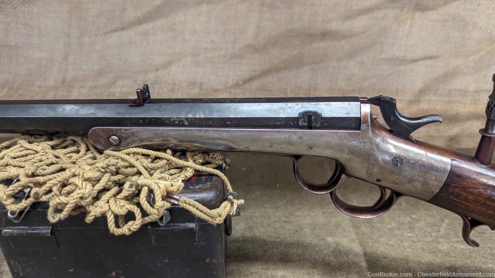 Antique Frank Wesson Type II single-shot -img-13