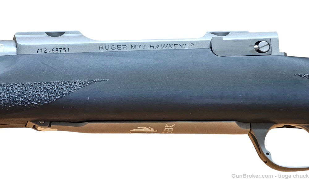 Ruger 77 Hawkeye 375 Ruger (New in the Box) 20" w/muzzle brake-img-7