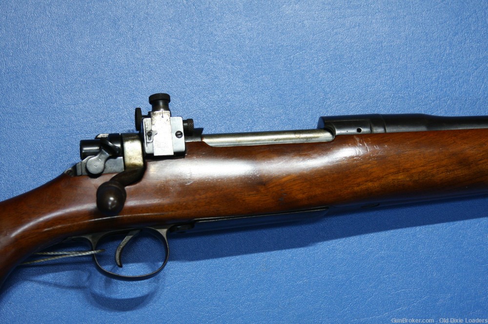 Remington model 1917 Sporterized with lyman sight - 30.06 -img-1