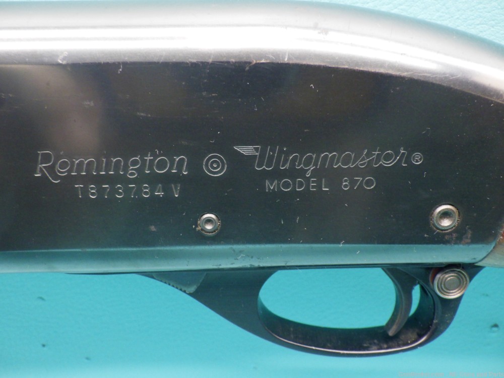 Remington 870 Wingmaster 12ga 2-3/4" smoothbore 20"bbl Shotgun-img-6