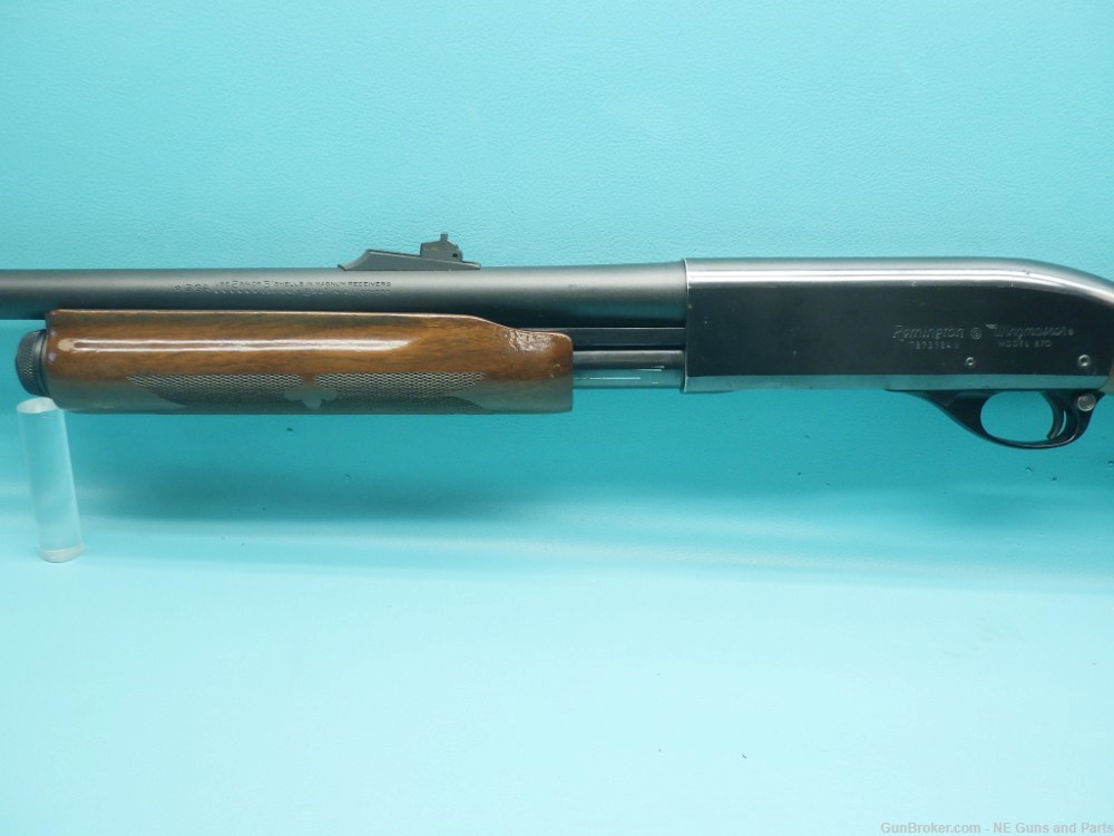 Remington 870 Wingmaster 12ga 2-3/4" smoothbore 20"bbl Shotgun-img-7