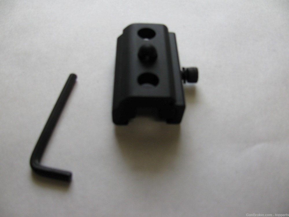4 Qty. Bipod Adapters with Sling Studs (3 holes), for 20mm Rails-img-6