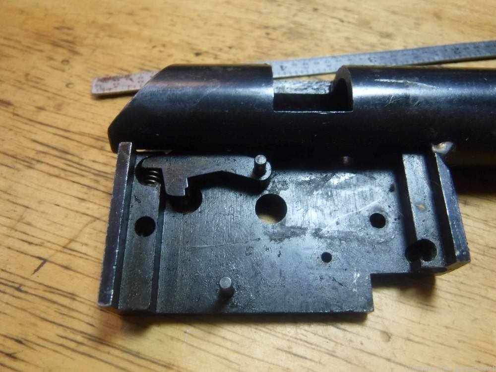 Marlin 122 Receiver with a part inside of it.22 l/r rifle part.-img-4