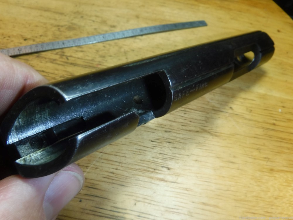 Marlin 122 Receiver with a part inside of it.22 l/r rifle part.-img-7