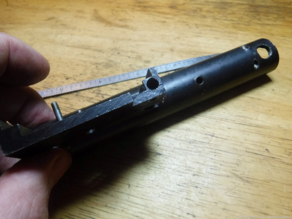 Marlin 122 Receiver with a part inside of it.22 l/r rifle part.-img-5
