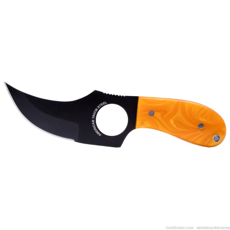 Whiteknuckler Brand Derringer Orange Pearl Grip Set w/ Matching Classic C7-img-7