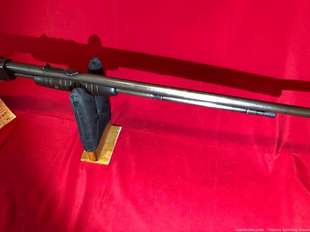 Winchester 62 fires 22 S, L, LR Corn cob pump action, works great!-img-3