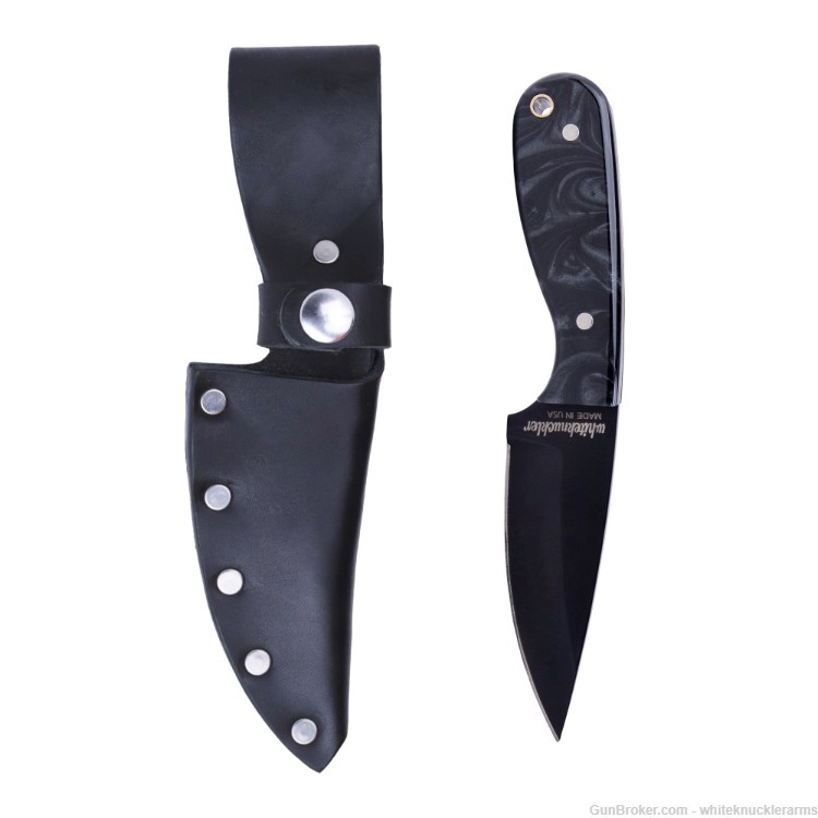 Whiteknuckler Brand Derringer Black Pearl Grip Set w/ Matching Classic M3-img-4