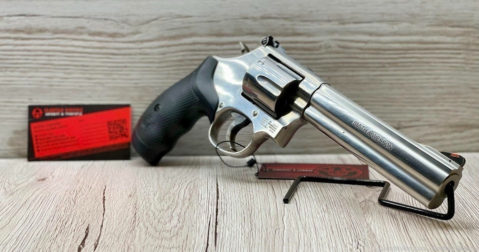 Smith & Wesson 164198 Model 686 Plus 357 Mag or 38 S&W Spl +P 6"-img-0