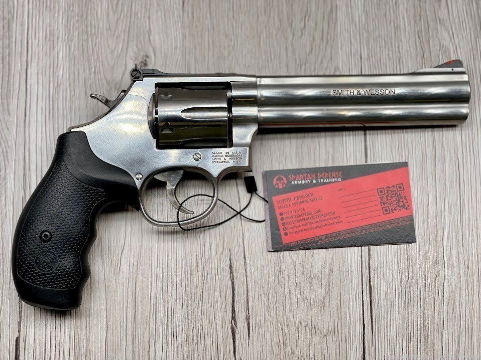 Smith & Wesson 164198 Model 686 Plus 357 Mag or 38 S&W Spl +P 6"-img-2