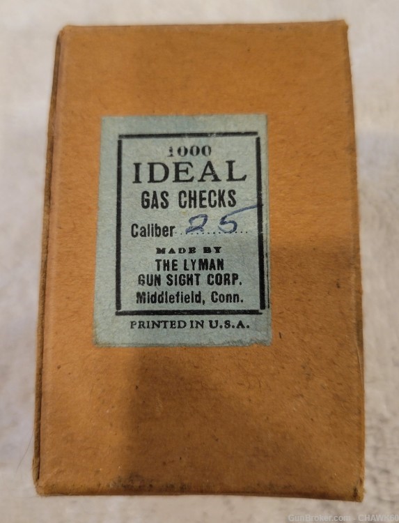 Ideal .25 cal Gas Checks-img-0