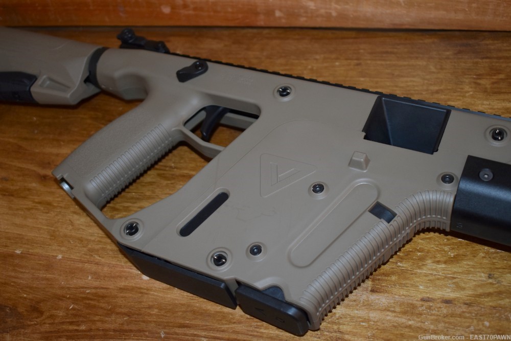 Kriss Vector CRB .22 LR 16" FDE Semi-Auto Rifle (2) 10RD Mags & Manual-img-13