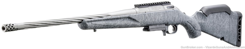   Ruger 46903 American Gen 2 7mm-08 Rem 3+1, 20" Gun Metal Gray Cerakote Sp-img-1
