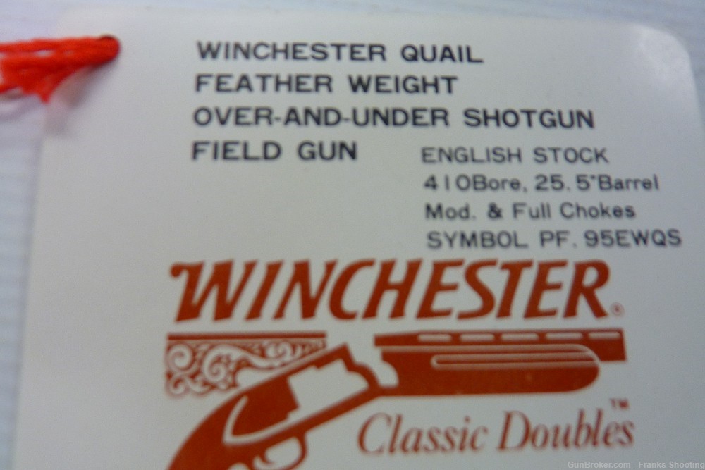 WINCHESTER 101 QUAIL SPECIAL 410GA UNFIRED-img-3