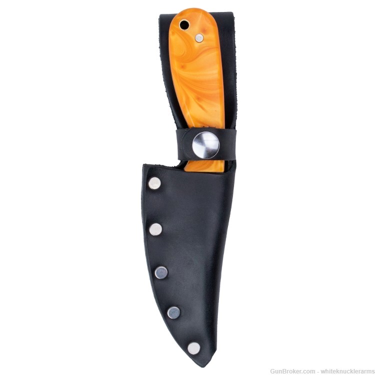 Whiteknuckler Brand Derringer Orange Pearl Grip Set w/ Matching Classic M3-img-3