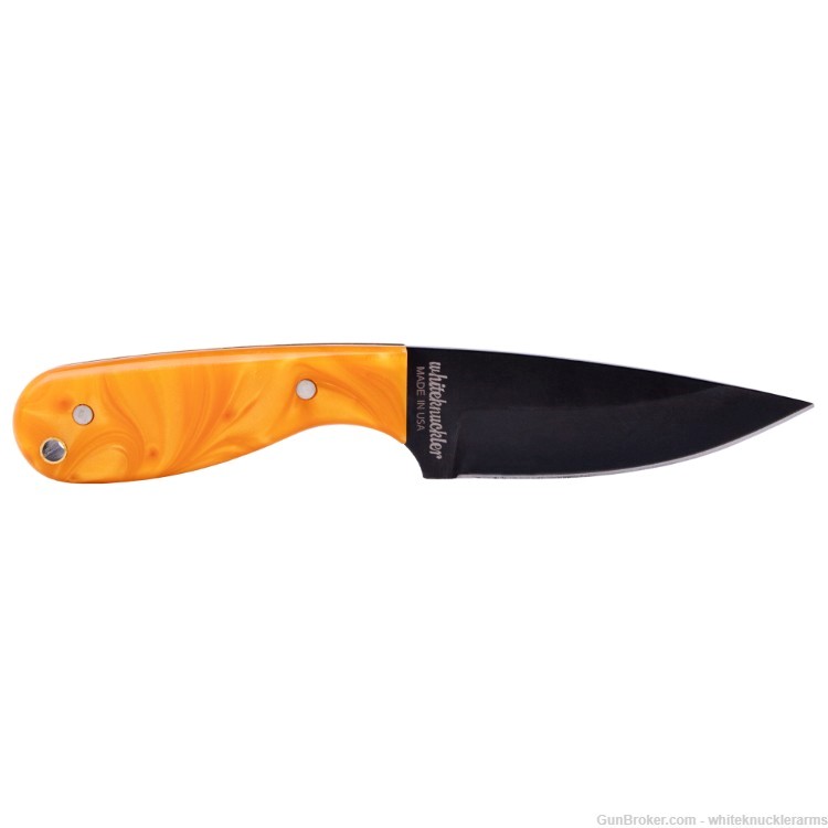 Whiteknuckler Brand Derringer Orange Pearl Grip Set w/ Matching Classic M3-img-7