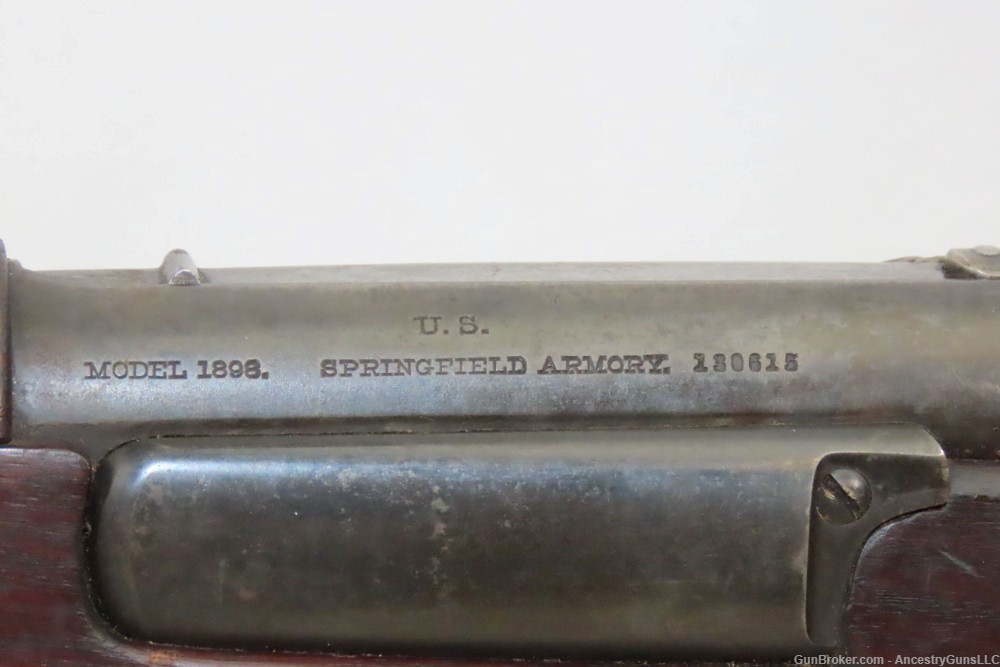 Antique U.S. SPRINGFIELD ARMORY M1898 KRAG .30-40 ARMY Military RIFLE -img-11
