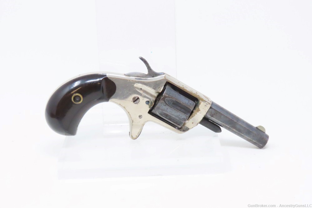 1876 VICTORIAN LONDON .22 Short 7-Shot Revolver COLT New Line CASED Antique-img-17